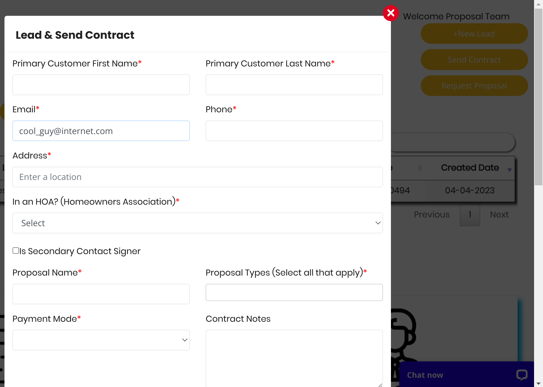 Automated Sales Platform